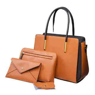 Γυναικείο σετ τσάντας χιαστί/ώμου Cardinal 307 brown