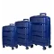 Βαλίτσες trolley (σέτ 3 τεμαχίων) Cardinal (PP) 2014 σκούρο μπλέ