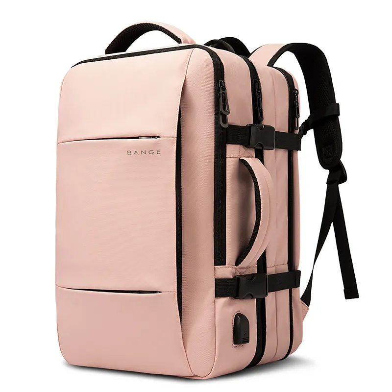 Σακίδιο πλάτης 45L Laptop 17,3” Bange 1908 ρόζ - Σακίδια Πλάτης Γυναικεία