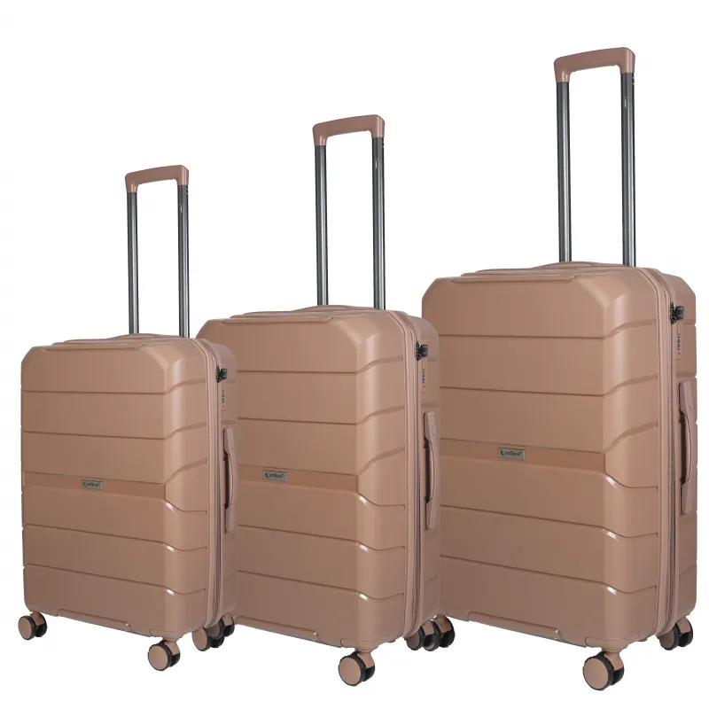 Βαλίτσες trolley Επεκτάσιμη Elusive (σέτ 3 τεμαχίων) Cardinal (PP) 2016 ροζ χρυσό - Βαλίτσες σετ