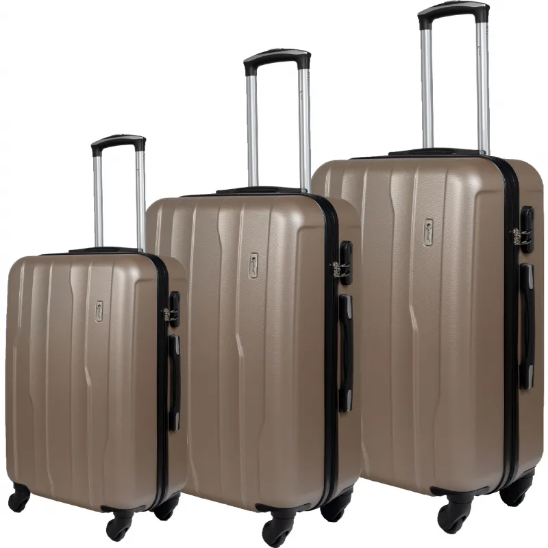 Βαλίτσες trolley (σέτ 3 τεμαχίων) Cardinal 2012 σαμπανί - Βαλίτσες σετ