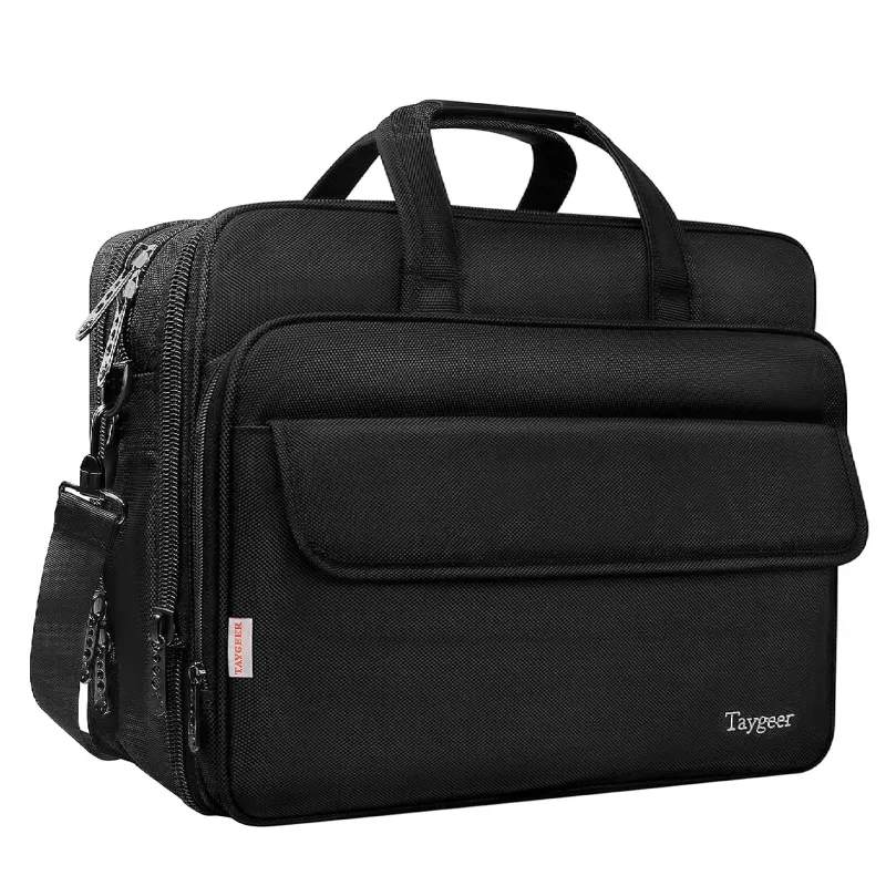 Υφασμάτινος Χαρτοφύλακας Taygeer 17   laptop 31L 6612 μαύρο