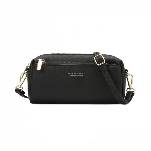 Γυναικεία Τσάντα Χιαστί Pierre Loues 514-75 μαύρο