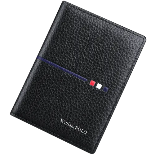 Δερμάτινη καρτοθήκη  William Polo 215269 black