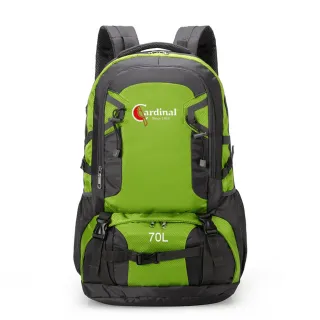 Σακίδιο πλάτης ορειβατικό Ταξιδιού Cardinal 856 70L πράσινο