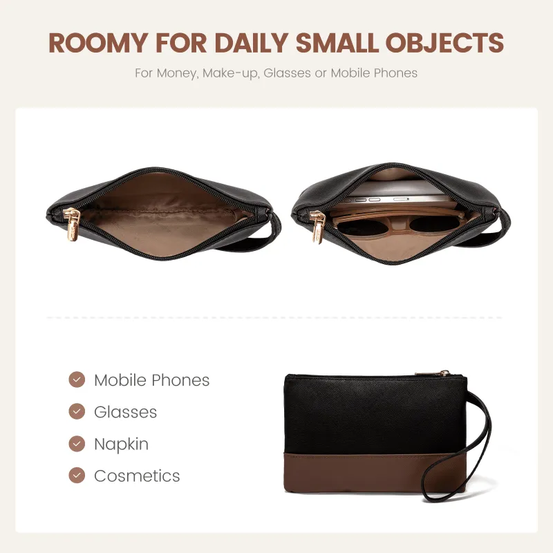 Γυναικεία Τσάντα Λάπτοπ Lovevook WB4235 beige black brown